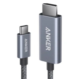 Anker、HDR対応のUSB-C to HDMIケーブルをリリース – 高耐久ナイロン仕様