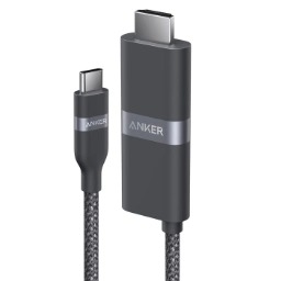 Anker Japan、140W充電対応USB-Cポート搭載の4K60Hz対応HDMIケーブルを発売