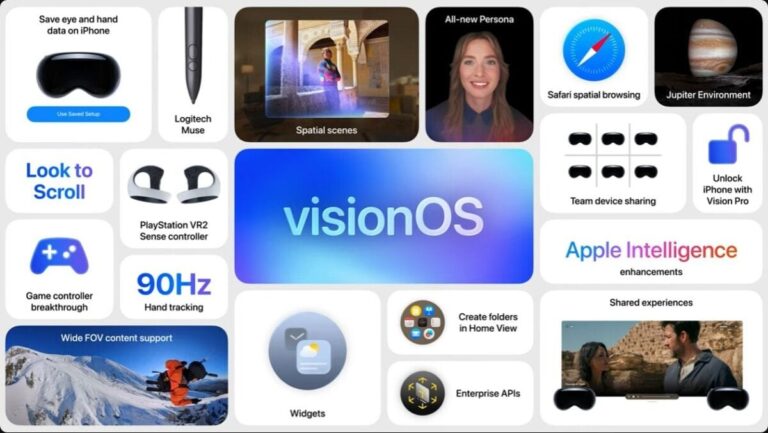 isionOS 26発表！2D写真が立体化、PS VR2コントローラーにも対応