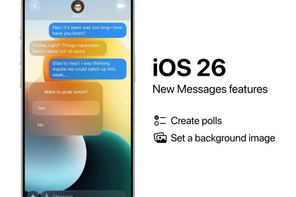 iOS26新機能：メッセージ背景カスタマイズ＆電話アプリ刷新へ
