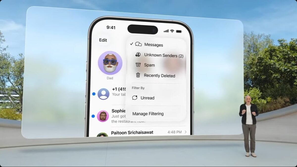【朗報】iOS 26、多くの新機能が日本語に初日から対応！