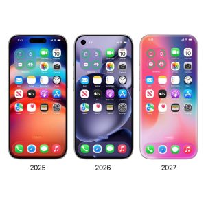 iPhone 2027、全面刷新の新デザインに　iOS26の新UIを継承か