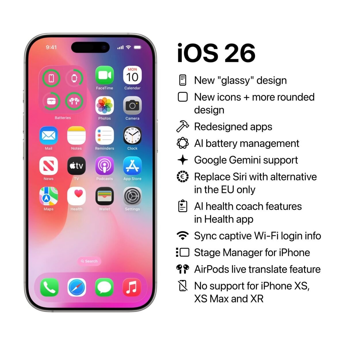 iOS 26の新機能が明らかに！注目の5つの進化ポイントとは？