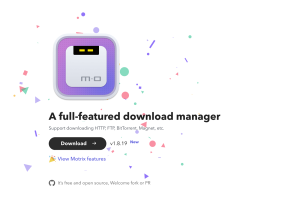 Mac/Windows/Linux対応の多機能ダウンロードマネージャー「Motrix」、HTTPやBitTorrentに対応