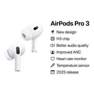 AirPods Pro 3、iPhone 17と同時発表の可能性？iOS 26のコードに手がかり