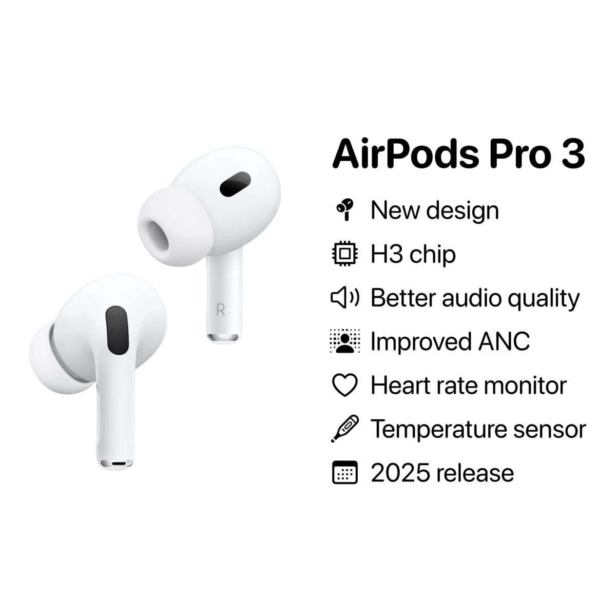 AirPods Pro 3、iPhone 17と同時発表の可能性？iOS 26のコードに手がかり