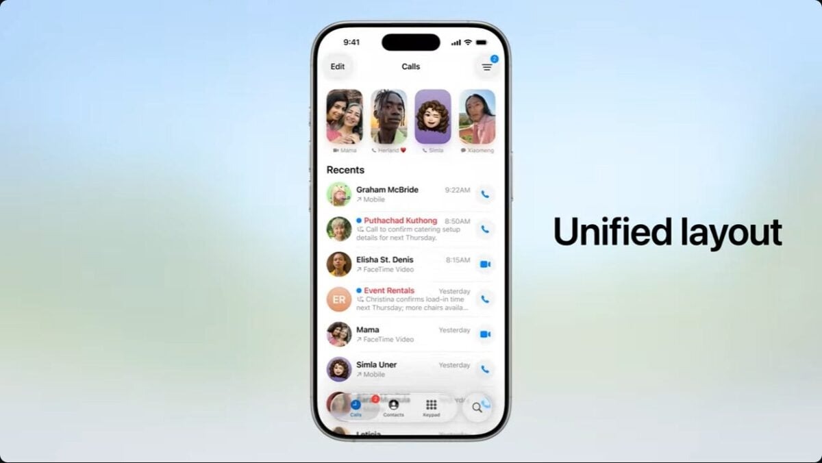 iOS 26正式発表！新デザイン＆通話の自動翻訳機能を搭載