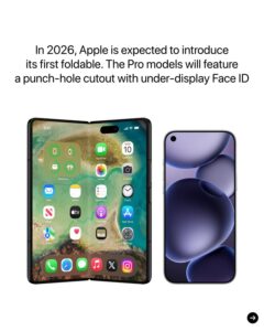 折りたたみiPhone、2025年試作・2026年量産開始の見通し