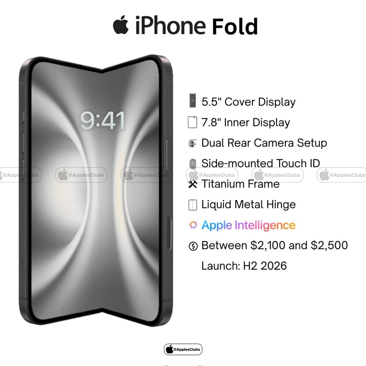 折りたたみiPhone、台湾メーカーがヒンジを受注〜2026年秋発売に向け前進