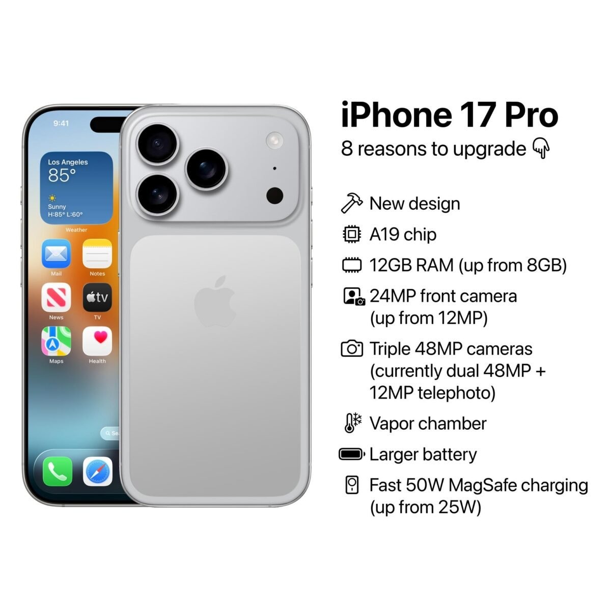 高クロックA19 Proの熱を制す！iPhone17 Proにベイパーチャンバー搭載の噂